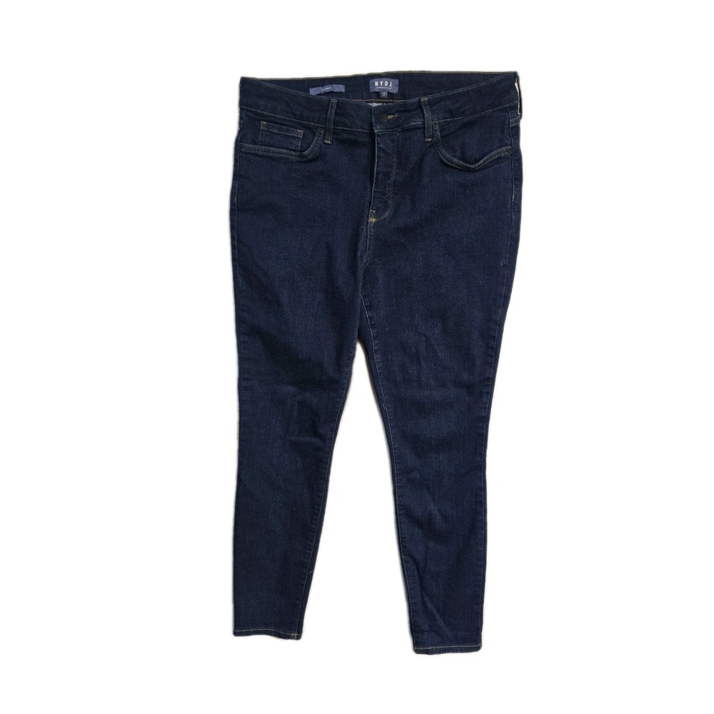 NYDJ‎ Women's Skinny Jeans 12 Dark Blue Hirise